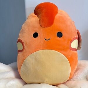 Squishmallows Nichelle the Orange Dinosaur 11”